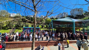 MACERA PARKI DOLDU TAŞTI