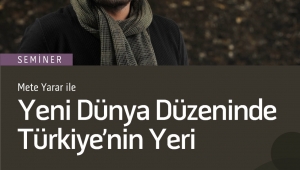 METE YARAR TRABZON’DA SEMİNER VERECEK