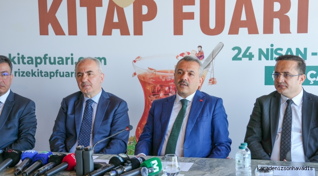RİZE 3. KİTAP FUARI KAPILARINI AÇIYOR