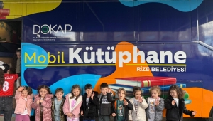 Rize Belediyesi'nden Miniklere Kitap Sevinci