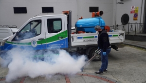 SİVRİSİNEK LARVA DÖNEMİ İÇİN RİZE BELEDİYESİ EKİPLERİ İLAÇLAMA ÇALIŞMALARINA BAŞLADI