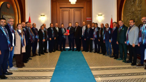 TİMBİR heyetinden Trabzon Valisi Tahir Şahin'e ziyaret