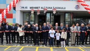 Trabzon’da Mehmet Ali Tuna İlkokulu düzenlenen törenle açıldı