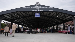 Tuhafiyeciler daha temiz ve daha nezih pazaryerine kavuştu