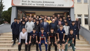 Başkan Çelebi, Prof. Dr. Necmettin Erbakan MTAL’da Kariyer Günleri etkinliğine katıldı