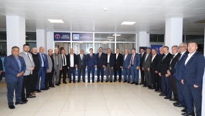 BAŞKAN GENÇ, MUHTARLARLA BAYRAMLAŞTI