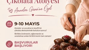 Büyükşehir’den Anneler Günü’ne özel “Anne-Çocuk Çikolata Atölyesi”