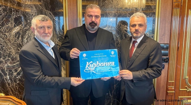 Çaykur Rizespor'dan TDV'nin vekâletle kurban kampanyasına destek