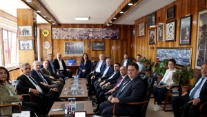 CHP heyeti ve Parti Meclis Üyesi Barut'tan GMİS'e ziyaret