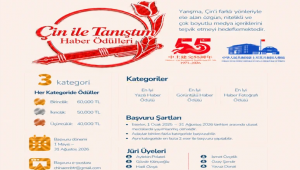 Çin ile Tanıştım Haber Ödülleri başvuruları başladı