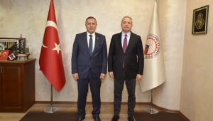 Emniyet Müdürü Loğoğlu'ndan TTSO'ya ziyaret