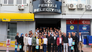 Ferizli Belediyesi personel bayramlaşması gerçekleştirildi