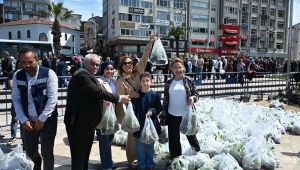 Kdz. Ereğli Belediyesi, 350 bin ata tohumu fidesini halka ücretsiz dağıttı