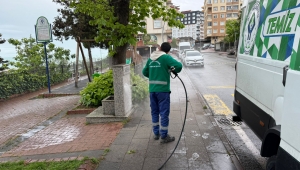 Rize Belediyesi Bayram Öncesi Hazırlık Çalışmalarını Sürdürüyor