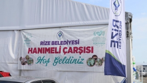 RİZE BELEDİYESİ HANIMELİ ÇARŞISI ZİYARETÇİLERİNİ AĞIRLIYOR