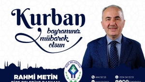RİZE BELEDİYESİ KURBAN BAYRAMI MESAJI