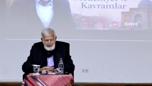 Rize'de “Medeniyet ve Kavramlar” konulu söyleşi gerçekleştirildi