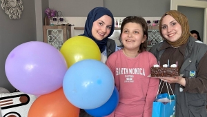 Sakarya Büyükşehir'den özel bireylere doğum günü sürprizi