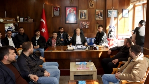 Üzülmez 1. Ocak işçilerinden sendikalarına ziyaret