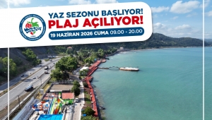 Belediye plajları 19 Haziran cuma günü açılıyor