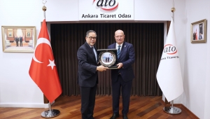 Filipinler Büyükelçisi Ascalon ATO Başkanı Baran'ı Ziyaret Etti