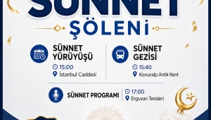 GELENEKSEL SÜNNET ŞÖLENİ BAŞLIYOR