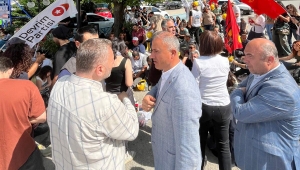 MUTLU, DORUK MADENCİLİK İŞÇİLERİYLE BİR ARAYA GELDİ 