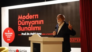 Prof. Dr. Nabi Avcı AKM’de konuştu: “Modern dünyanın bunalımını insan merkezli bakış aşar”