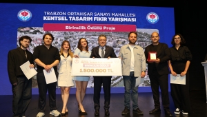 SANAYİ MAHALLESİ KENTSEL TASARIM FİKİR YARIŞMASI'NDA ÖDÜLLER SAHİPLERİNİ BULDU