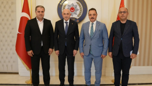 TİMBİR heyetinden Ankara İl Emniyet Müdürü Maksut Yüksek'e ziyaret