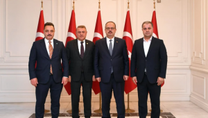 TİMBİR heyetinden Ankara Valisi Canbolat’a ziyaret