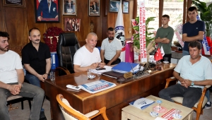 1.Ocak işçilerinden Demir’e ziyaret