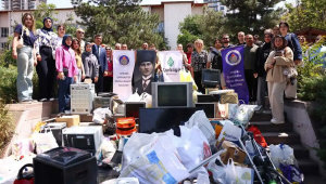 50 ton e-atık geri dönüşüme kazandırıldı