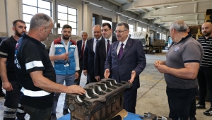 BAŞKAN GENÇ, BULAK YERLEŞKESİNDEKİ PERSONELLE BULUŞTU