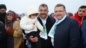 Başkan Genç: Doğduğumuz topraklara vefa borcumuzu ödüyoruz