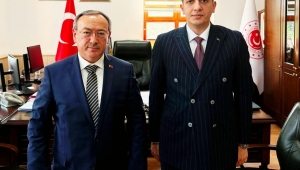 ÇAYKUR Genel Müdürü Alim'den MSB Tedarik Hizmetleri Genel Müdürü Erdoğan'a Ziyaret