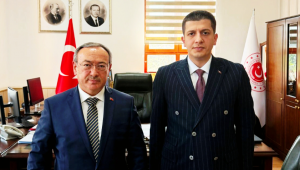 ÇAYKUR GENEL MÜDÜRÜ ALİM'DEN MSB TEDARİK HİZMETLERİ GENEL MÜDÜRÜ ERDOĞAN 'A ZİYARET 