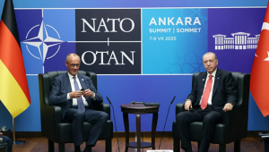 Cumhurbaşkanı Erdoğan, Almanya Başbakanı Merz ile görüştü