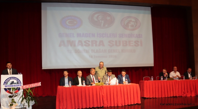 GMİS AMASRA ŞUBESİ GENEL KURULU GERÇEKLEŞTİRİLDİ