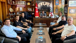 GMİS SÖĞÜT ŞUBE KURUCU HEYETİ, GENEL BAŞKAN YEŞİL’İ ZİYARET ETTİ