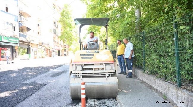KDZ. EREĞLİ BELEDİYESİ SON SÜRAT ASFALTLIYOR!