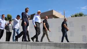 MİLLET BAHÇESİ-2’DE YOĞUN MESAİ SÜRÜYOR