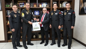 SOLOTÜRK Ekibinden Kdz. Ereğli Belediyesi'ne ziyaret