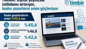 TİMBİR: Dijital yayıncılık istihdamı artırıyor, kadın yazarların oranı güçleniyor