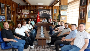 Üzülmez demirhane işçilerinden sendikalarına ziyaret