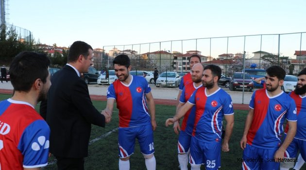 6.Altın Safran Kurumlar Arası Futbol Turnuvası Başladı