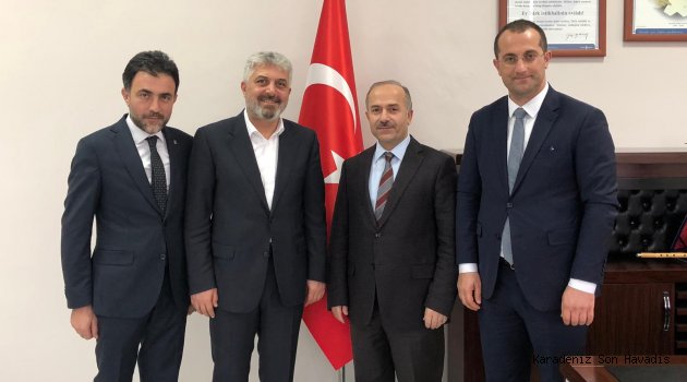 Adnan Günnar Trabzon Üniversitesine Ziyarette Bulundu