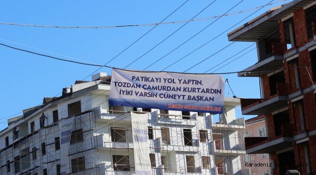 Akçakoca Halkından Başkan Yemenici'ye Sevgi Seli.