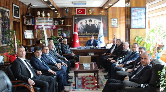 Amelebirliğinden GMİS 'e Tebrik Ziyareti