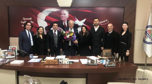 Anadolu Hastanesinden Başkan Posbıyık'a Ziyaret